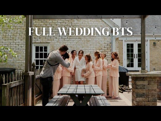 Full Wedding Photography Behind the Scenes - The Oaks Golf Course