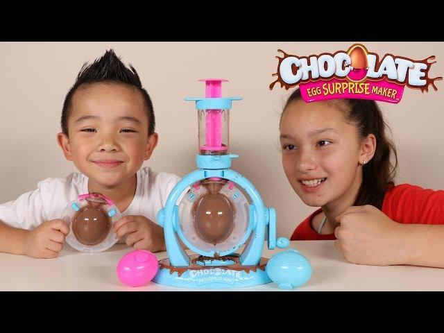 Chocolate Surprise Egg Maker DIY Kinder Surprise Egg CKN