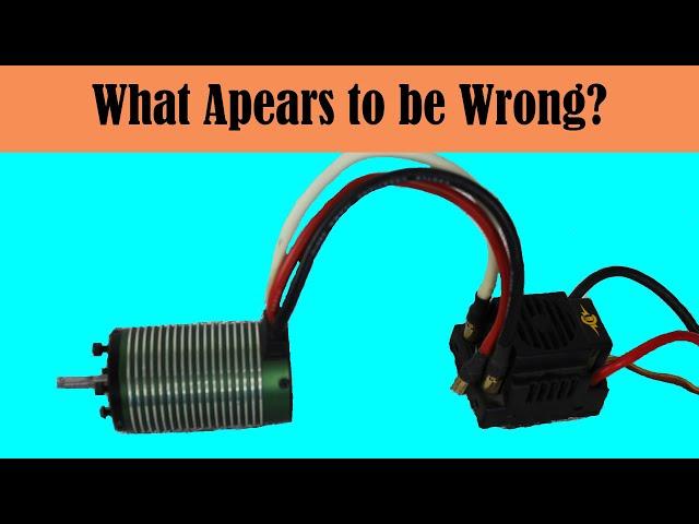 Do this if your RC Brushless Motor is Stuttering, Vibrating or Screeching Upon Startup