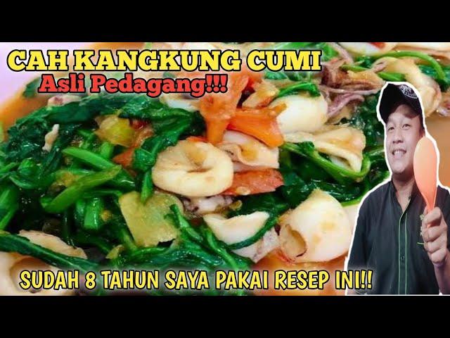 resep cah kangkung cumi - ala seafood kaki lima