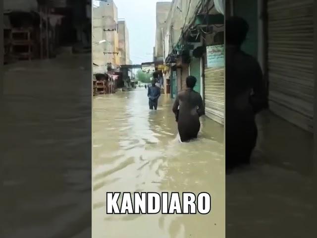 kandiaro Sindh Rain Situation update #shorts