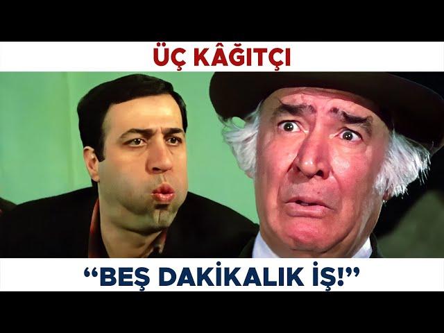 Üç Kâğıtçı Türk Filmi | Rıfkı'nın Üfürüğü Kötürümü Ayağa Kaldırır mı?