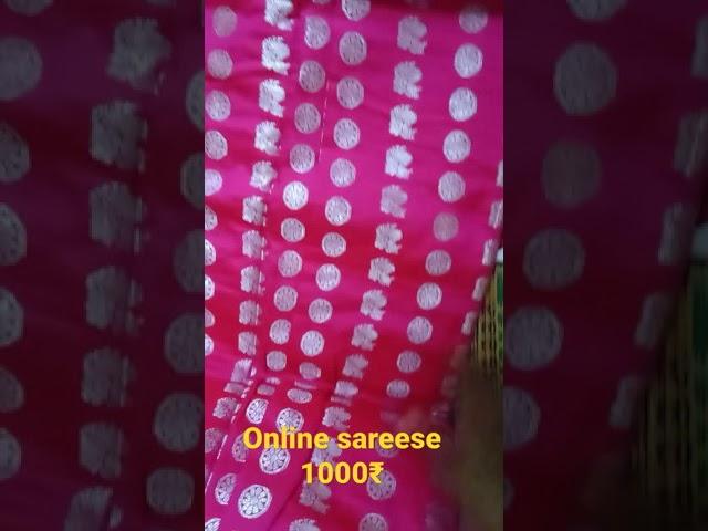 Mesho online sareese/1000₹@Madhavi Soma Creations #shorts #vairalvideo