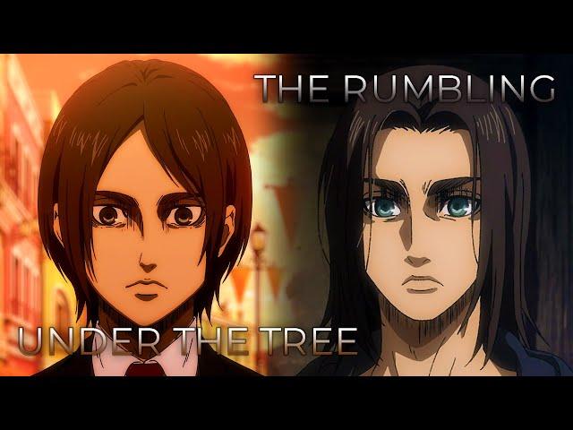 UNDER THE TREE x THE RUMBLING | Mashup of Attack on Titan: The Final Season (Part 2 x Part 3) [AMV]