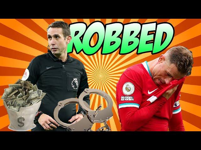 When Liverpool were ROBBED during a Match! ● Worst Refereeing Decisions EVER!