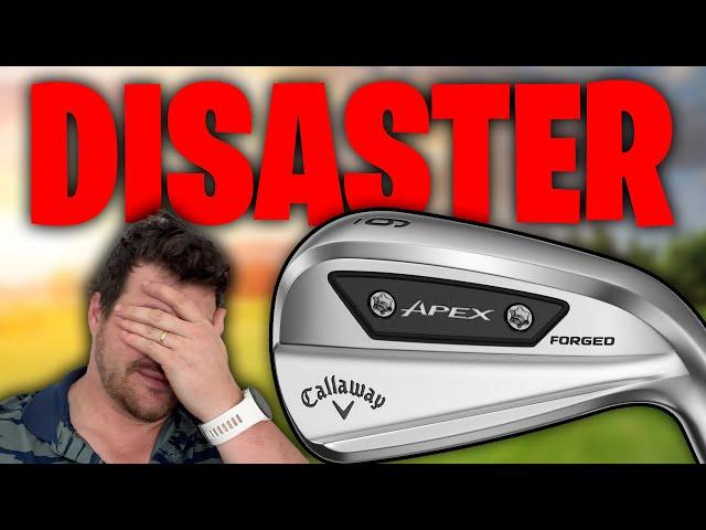 The NEW Callaway APEX Ai200 Irons | This was a DISASTER!