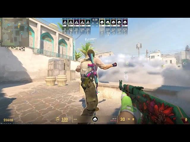 CS2 POV Demo Spirit Donk (18/6) vs SAW (de_dust2) @ ESL Pro League Season 21