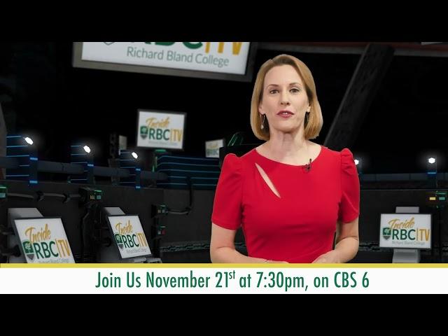 Watch 'Inside RBC' - an inside look at Richard Bland College of William & Mary at 7:30 p.m. on CBS 6