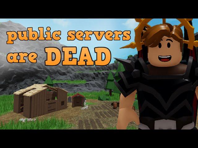  Can you still make KINGDOMS on PUBLIC SERVERS in the SURVIVAL GAME roblox?