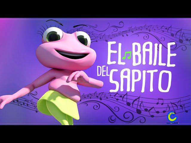 El Baile del Sapito 2022  Videos infantiles para bailer  Videos para niños 