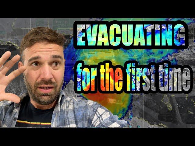 evacuating for the first time ever | hurricane Milton 