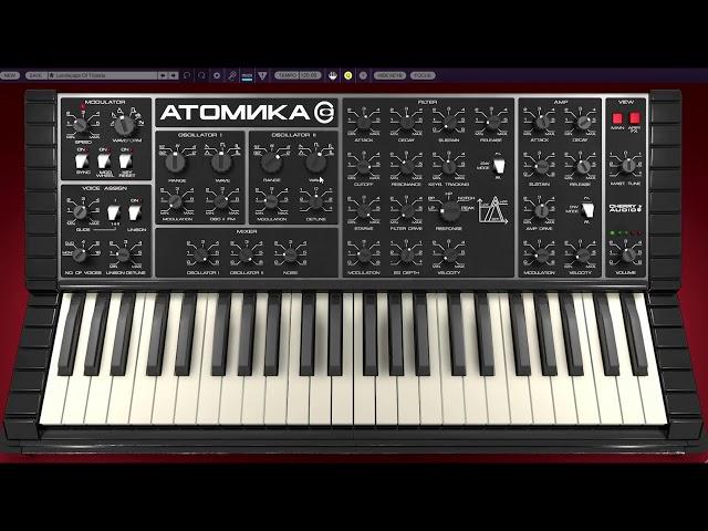 Let's create with Cherry Audio ATOMIKA