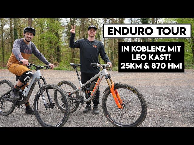 @leokast  BRINGT MICH ANS LIMIT | Enduro Tour in Koblenz | 870 HM & 25KM