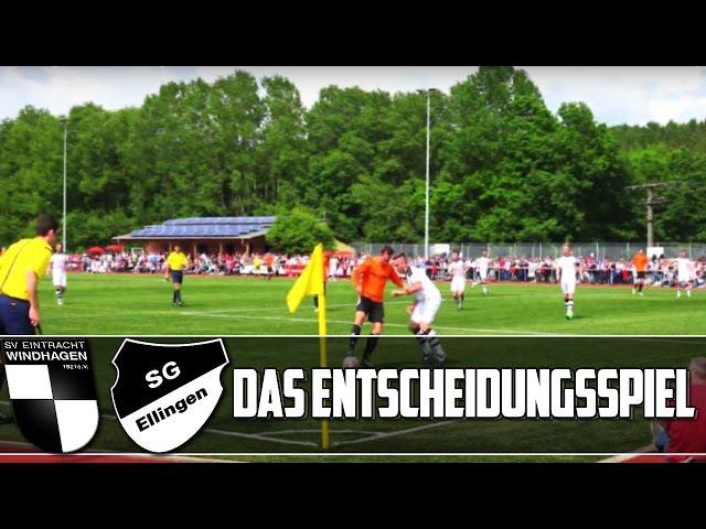 MATCHDAY: ENTSCHEIDUNG UM AUFSTIEG IN VERBANDSLIGA - SV WINDHAGEN VS SG ELLINGEN