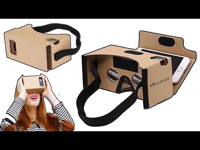 How To Make VR Box From Cardboard - Diy Vertual reality At Home