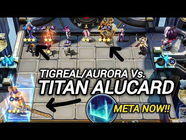 MAGIC CHESS | TITAN ALUCARD LIFESTEAL GOD | LING SKILL 2 META NOW #magicchessmlbb