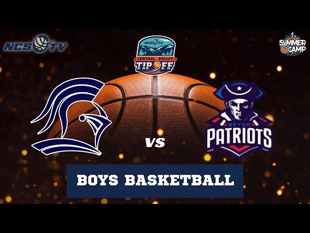 Stone Ridge Christian vs Beyer High School Boys Basketball LIVE 11/30/24 - CV Tip-Off