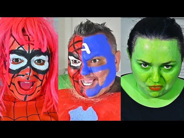 Superheroes Make Up Compilation