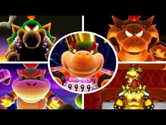 Evolution of Baby Bowser Battles (No Damage) [1995 - 2025]