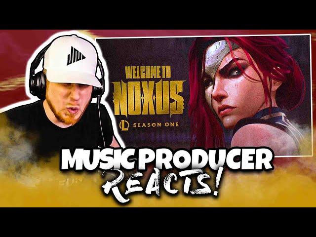 MUSIC PRODUCER REACTS to Welcome to Noxus (Bite Marks ft TEYA | 2025 Cinematic - League of Legends)