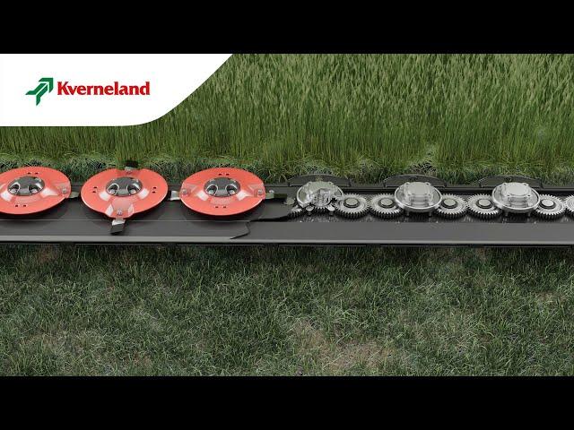 Kverneland Disc Mower Cutterbar - Designed for rough, demanding conditions (EN)