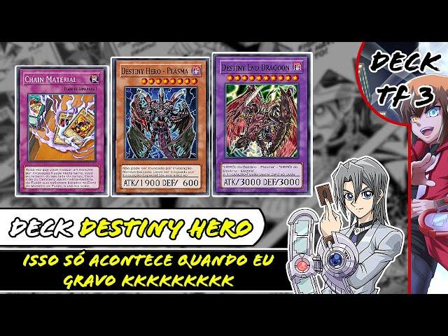 Yu-Gi-Oh! GX Tag Force 3 - |DECK| - DESTINY HERO (HERÓI DO DESTINO)