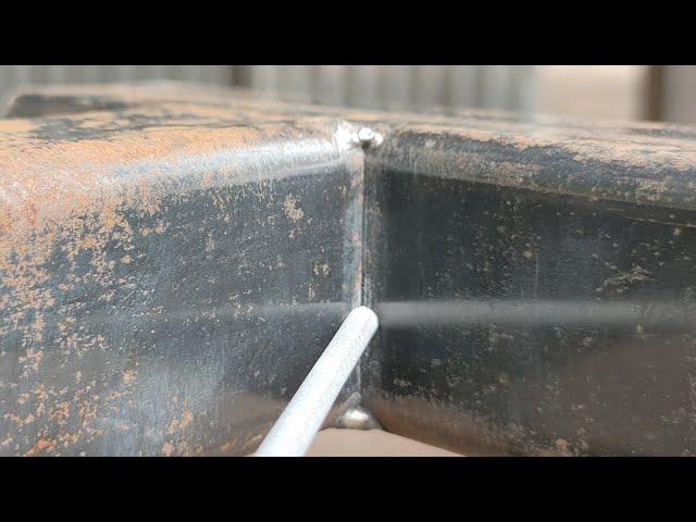 few people know the secret technique of welding thin square pipes