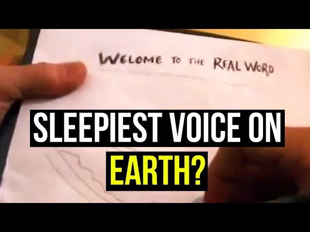 Conspiracy theorist believes Earth is flat but it's VERY relaxing  'Welcome to the Real World'