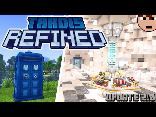 TARDIS Refined just got BETTER! | Update 2 Review/Showcase (1.20.2)