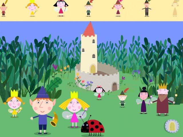 Ben and Holly's Little Kingdom Big Star Fun Game Easy Ben