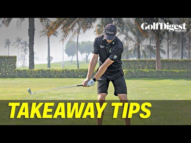 The golf swing takeaway explained