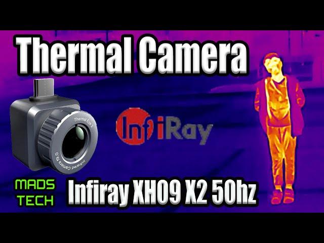 Infiray XH09 X2 Thermal Camera For Smartphone - Ideal For Outdoors Security & Sport.