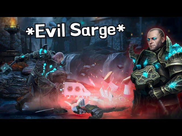 New Epic Skin "Dire Metamorphosis" Gameplay Sarge is now Evil || Shadow Fight 4 Arena