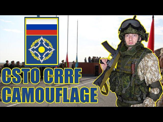 Uniform and Equipment of the Russian CRRF Contingent | Camouflage of CRRF CSTO