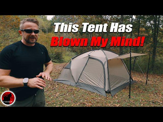 I Can't Believe This 4th Season Hot Tent was So Inexpensive! - NatureHike Massif Tent