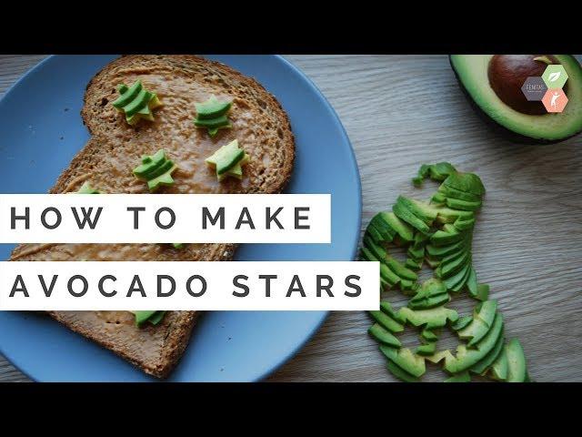 How to make Avocado-stars!