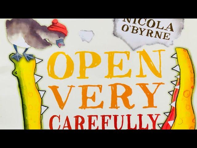 Children’s story time | “OPEN VERY CAREFULLY A Book With Bite! | Read by CC StarDust