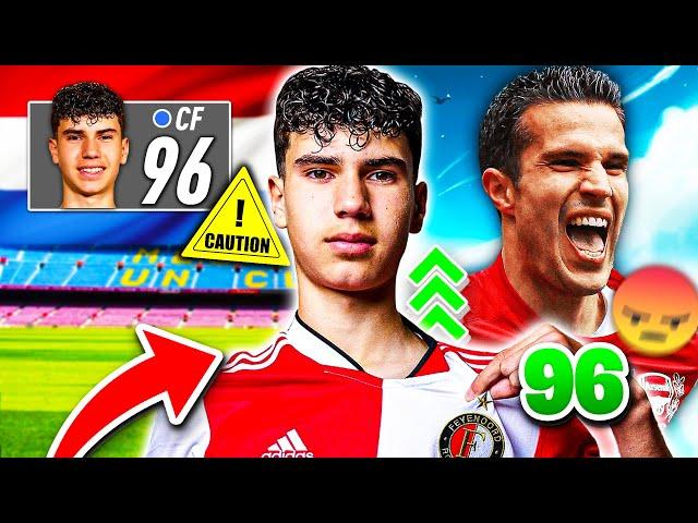 CAN I MAKE ROBIN VAN PERSIE's SON BETTER than HIM?!? FIFA 23 Career Mode