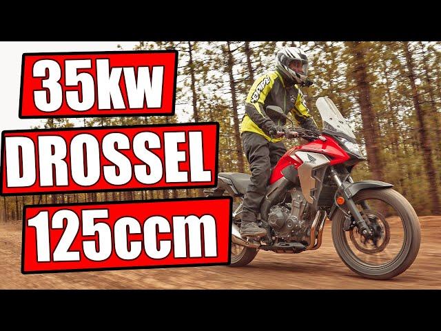 35 KW MOTORRAD AUF 125CCM DROSSELN