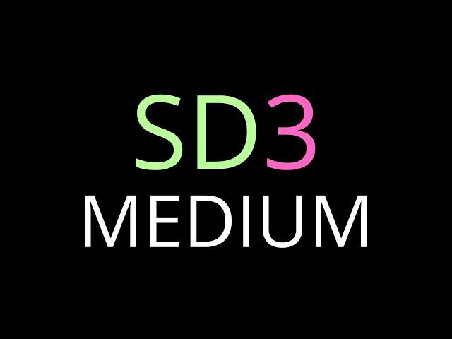 Бесплатная версия Stable Diffusion 3 Medium для генерации изображений