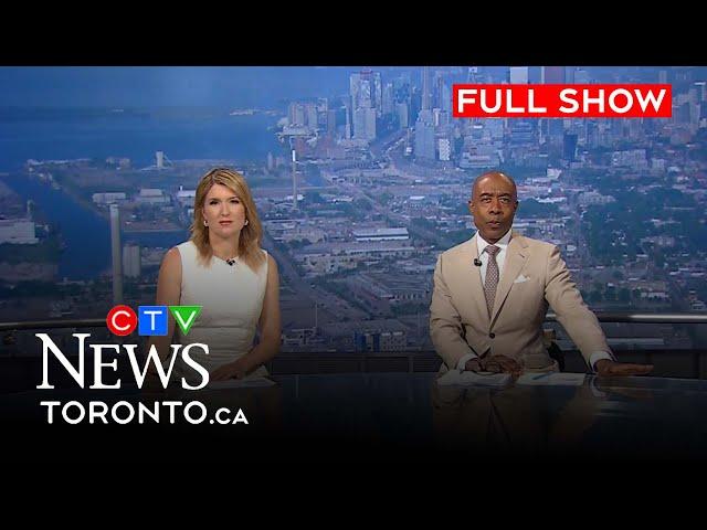 Dangerously hot conditions set in Toronto heat wave | CTV News Toronto at Six for June 23, 2025