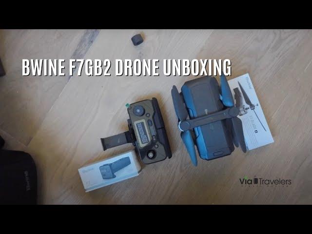 Bwine F7GB2 Drone Unboxing: An Initial Review & Reaction