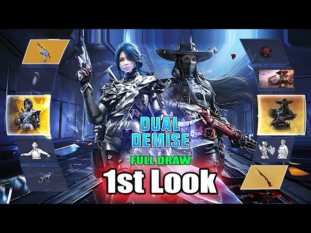 Dual Demise Draw All Rewards Showcase CODM 2025 | 1st Dual Legendary Lucky Draw | COD Mobile | CODM