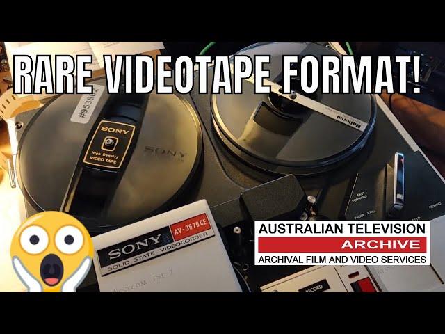 Preserving History: Digitising Rare 50 year old EIAJ Video Recordings, Australian Television Archive