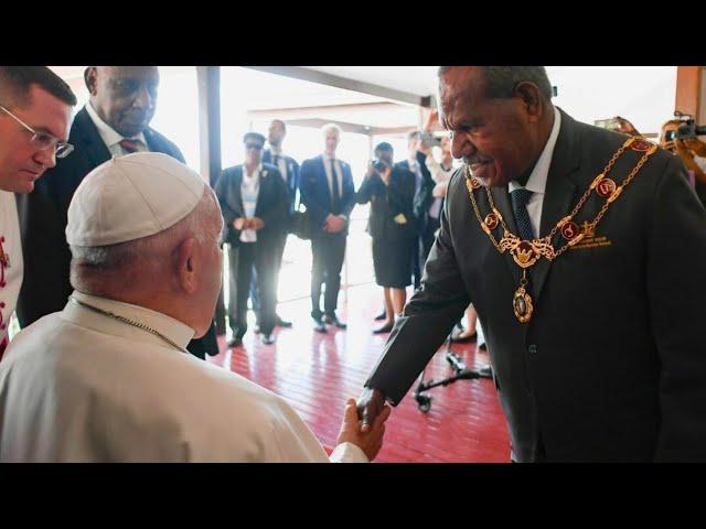 In Papua New Guinea, Pope touches on social issues plaguing the country