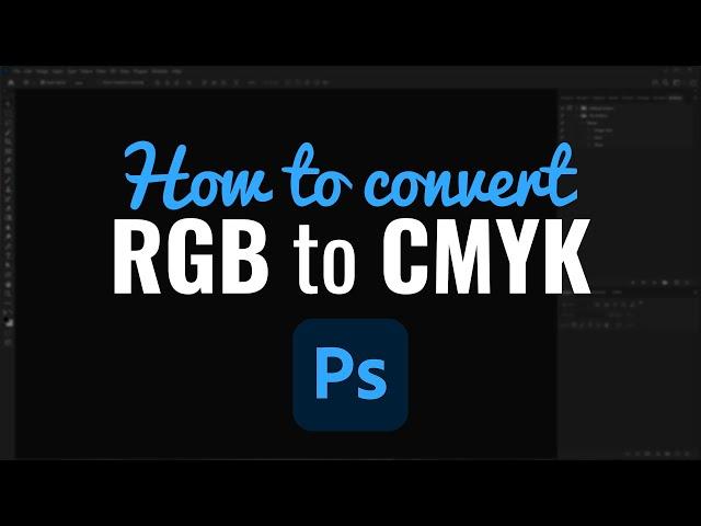 How to Convert RGB to CMYK in Photoshop