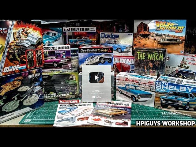 New Kits! Reviews! 100,000 Subscribers! Hpiguys Workshop AMT REVELL MPC SALVINO ATLANTIS ICM TAMIYA