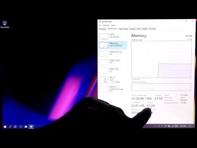 How to Clear RAM Cache Memory | Fix RAM Cached memory too high Windows 10