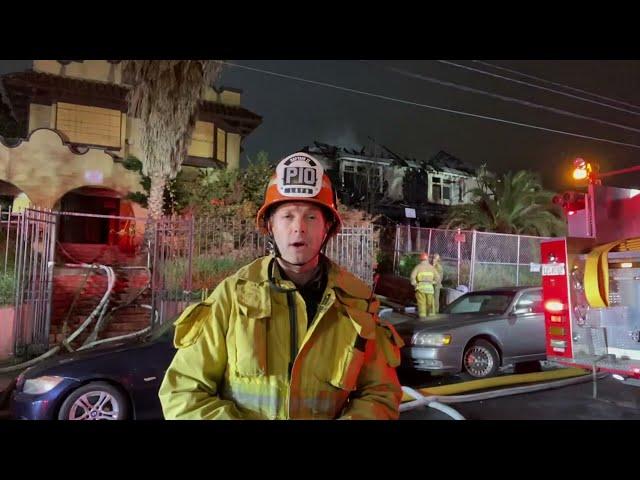 LAFD Incident Overview: Park View Major Emergency Structure Fire | February 22, 2022