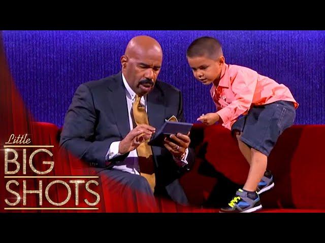 5-Year-Old Luis Esquivel Wows Steve Harvey with Insane Number Skills